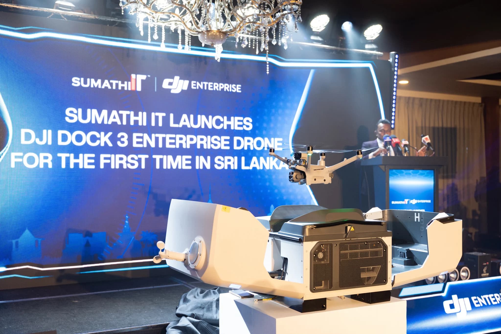 Sumathi IT Launches DJI DOCK 3 for the First Time in Sri Lanka