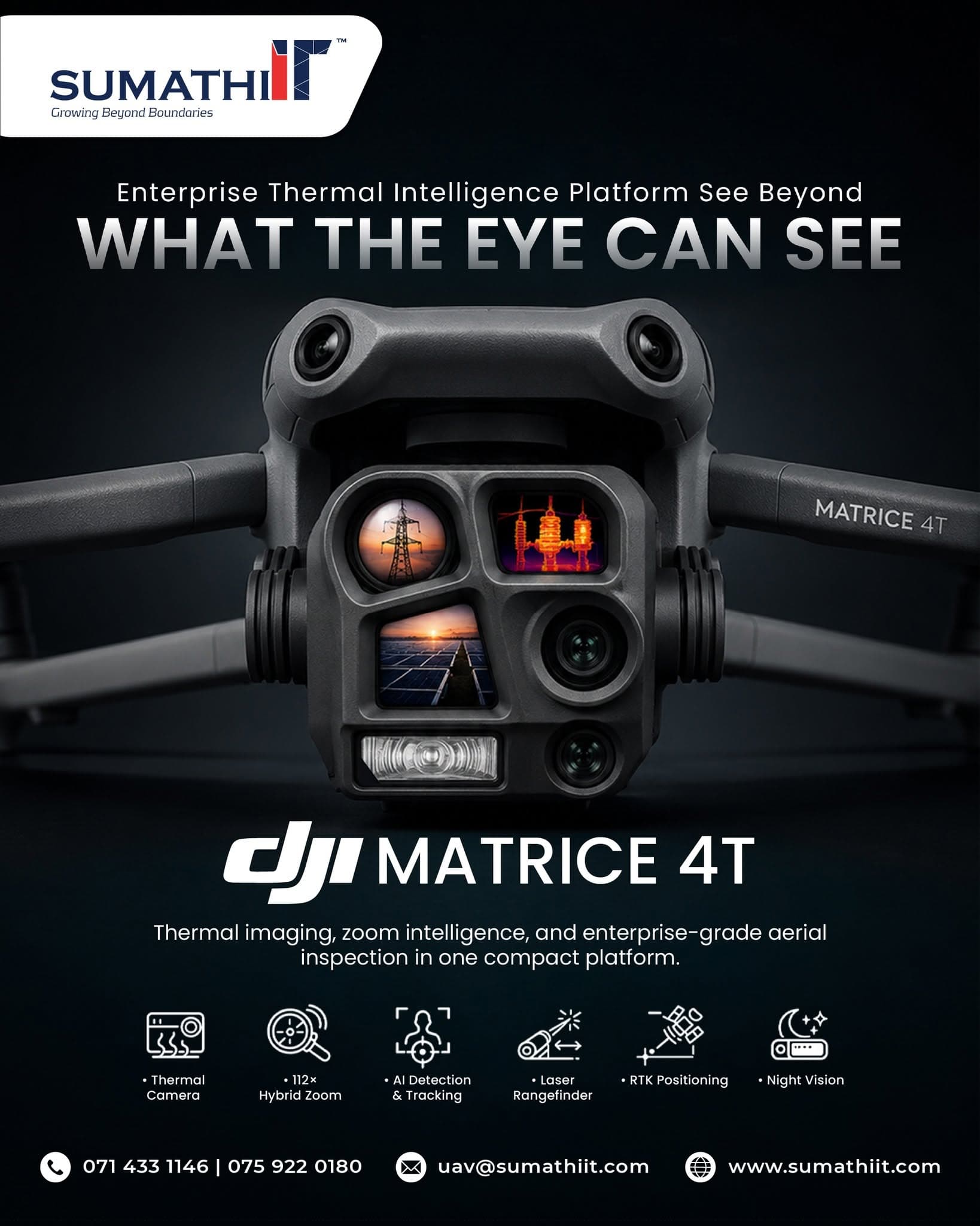 Drone aerial view