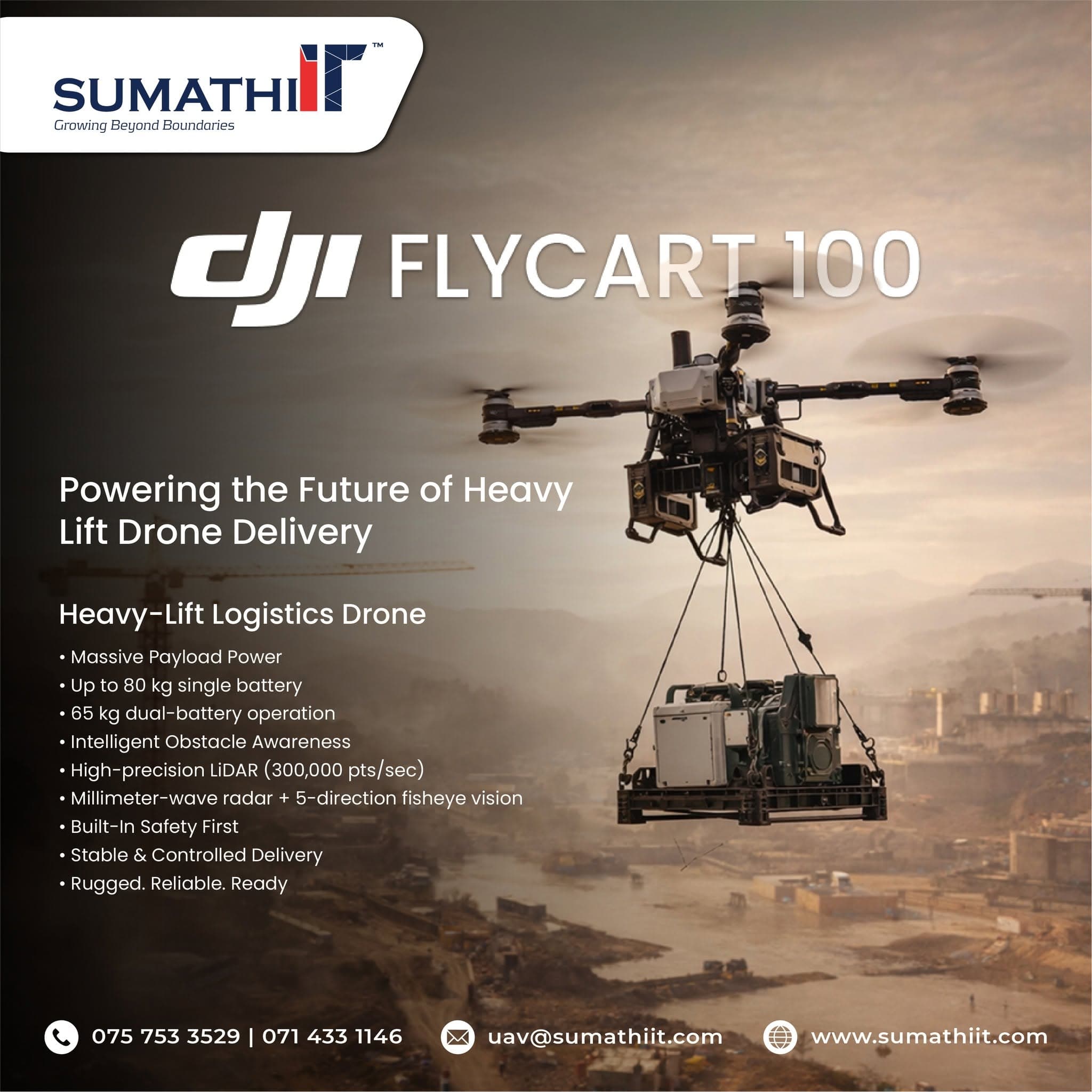 Drone flight